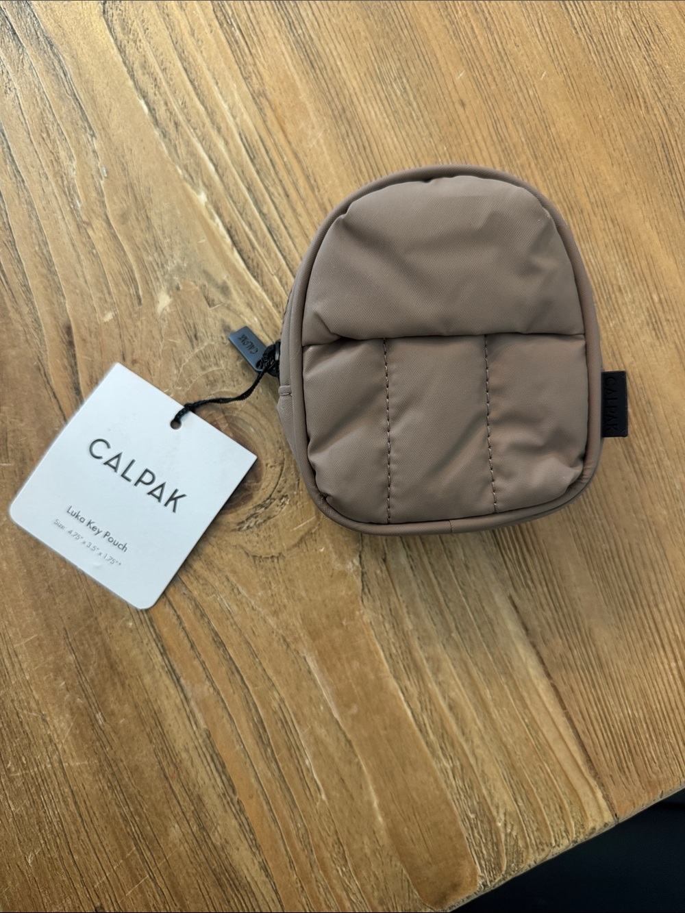 Calpak Luka key pouch (chocolate)